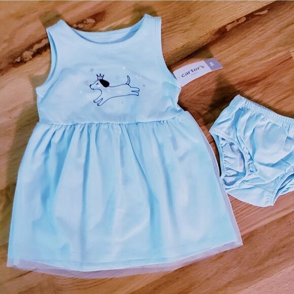 NWT Carter's Princess Weenie Dog Dress - Picture 1 of 4